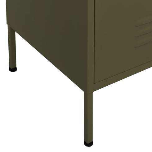 Lady Jillian -  Storage Cabinet Olive Green 80x35x101,5 cm Steel - Model 2